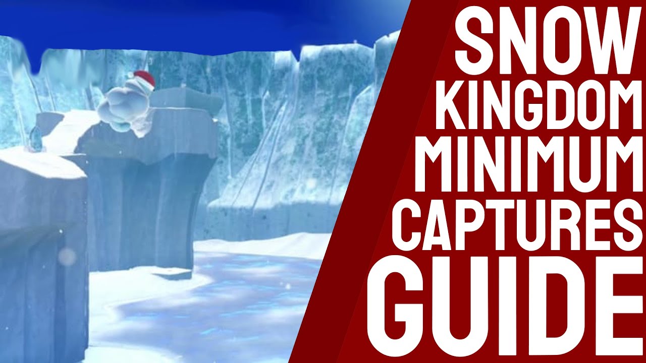 Mario Odyssey Snow Kingdom Minimum Captures Guide