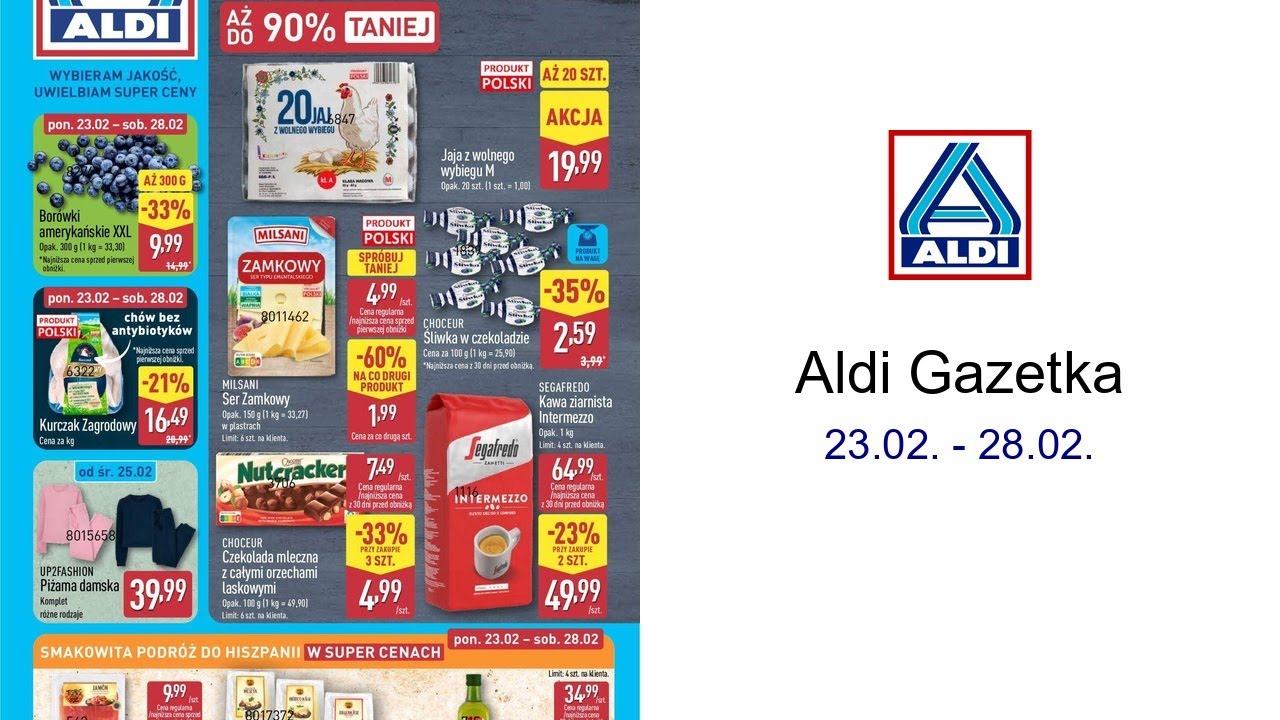 Aldi Gazetka 23.02. - 28.02.