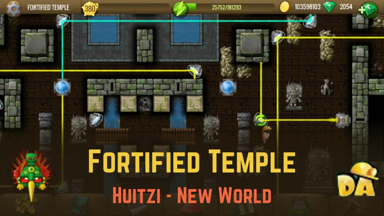 Fortified Temple - #10 Huitzi - Diggy's Adventure