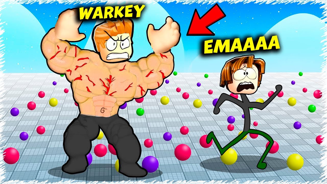 Качок ВАРКЕЙ куалап журып жедiм барын ХА - ХА | Roblox