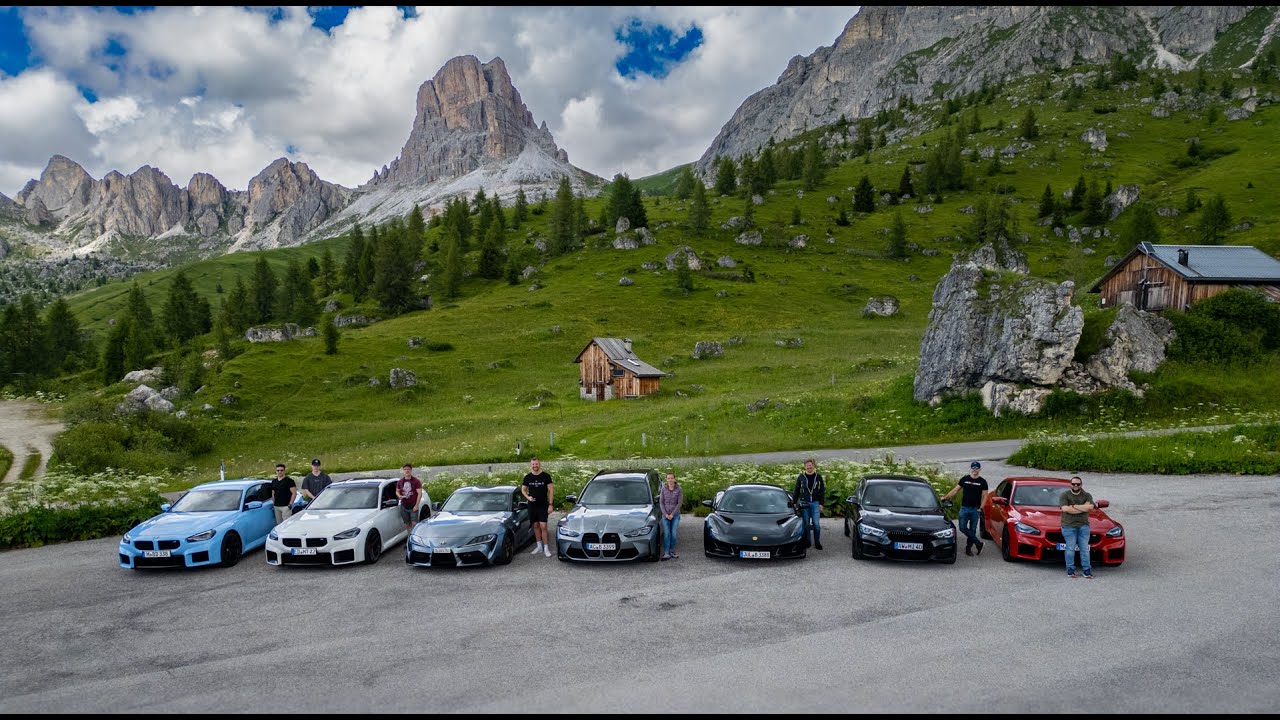 Alpentour 2024: Tag 2 - Lagazuoi - Snake road - Passo di Giau