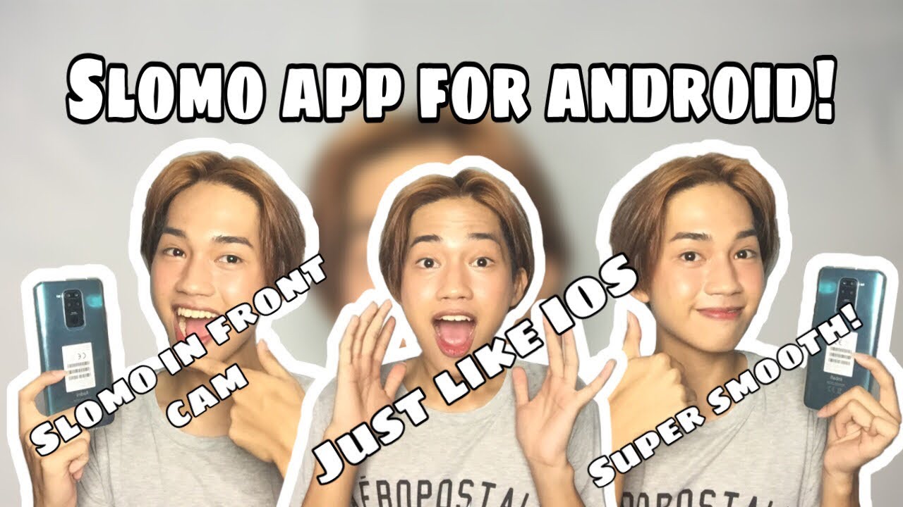 SLOMO TUTORIAL FOR ANDROID (Super smooth!!) || raque jay