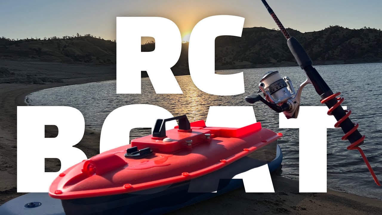 An effective way to catch fish using an RC bait boat: Jabo Boat radio control