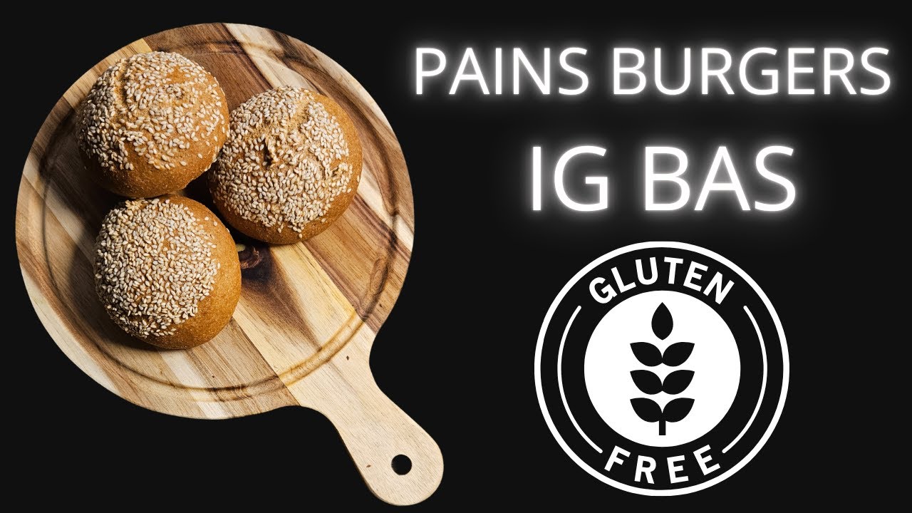 Pains à Burgers sans gluten, sans lactose et IG bas @Audreyfoodies Recettes Sans Gluten