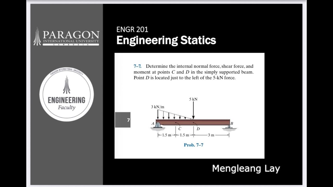 Engineering Statics Exercise with PermaLearn