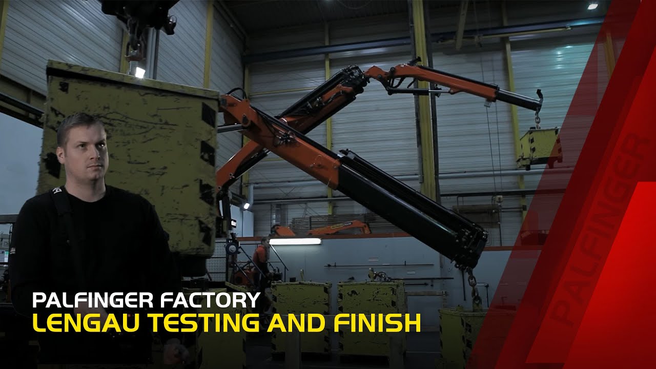 PALFINGER Factory / Werk - Lengau Prüfen und Finish