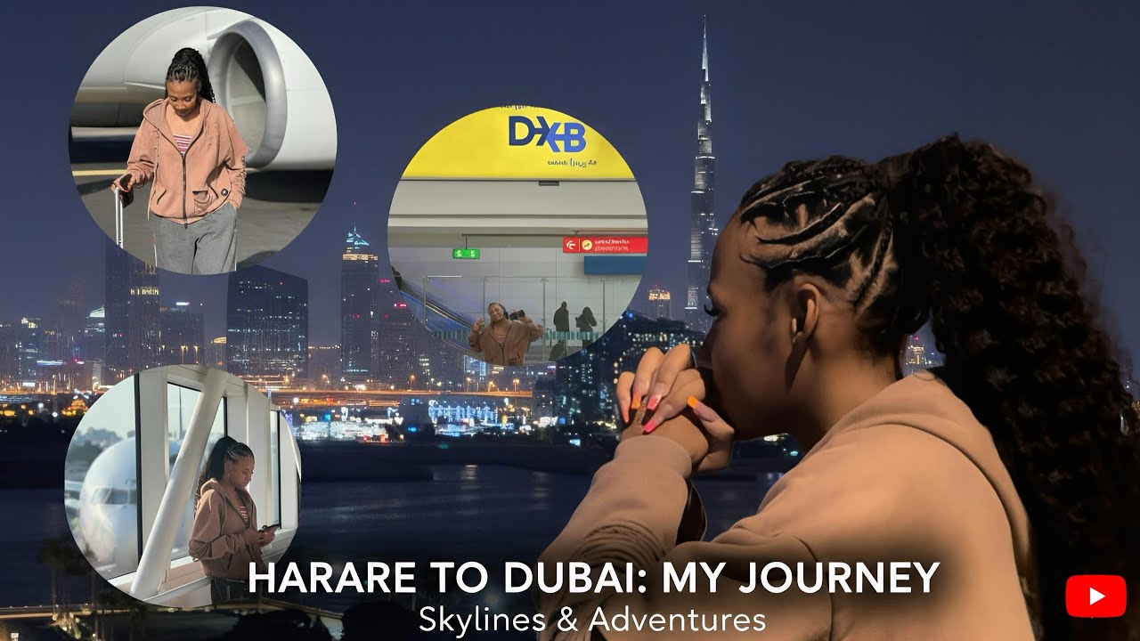 South meets East: Harare🇿🇼 to Dubai 🇦🇪 vlog #travelvlog #dubai #habibicometodubai #vlog #traveling 