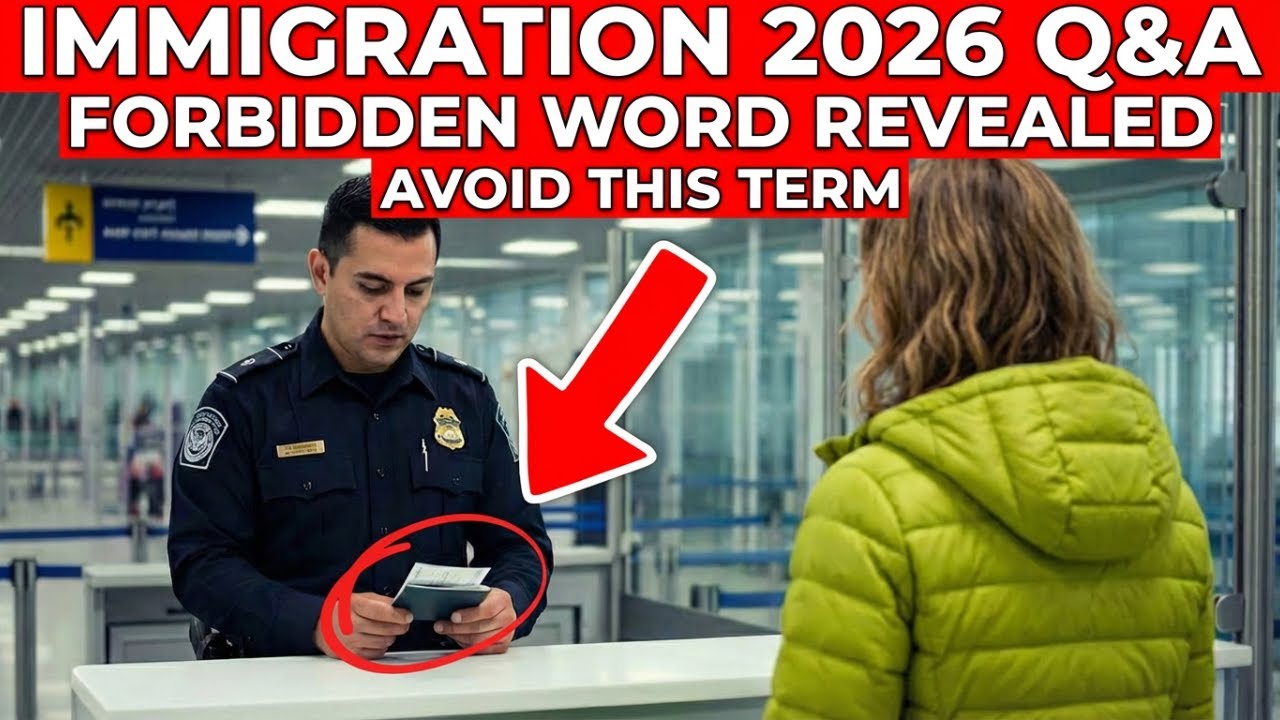 2026 Immigration Questions | One Word You Must Avoid | Do not Say  This