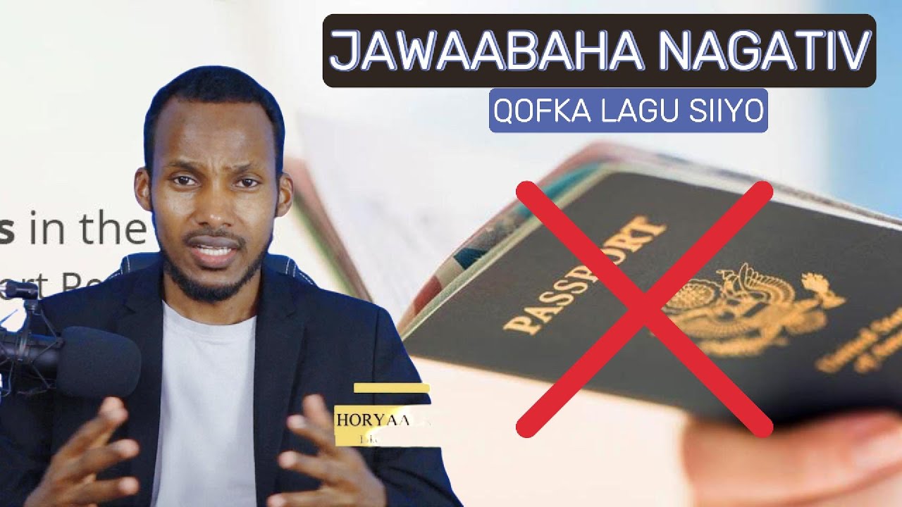 JAWAABAHA QOFKA NAGATIV LAGU SIIYO AMA SHARCIGA LOOGU DIIDO