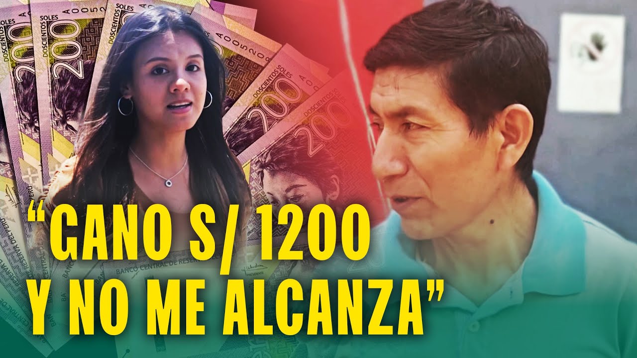 ¿Cuánto es lo mínimo que necesitamos para vivir cómodos en Lima? Esto dice un estudio