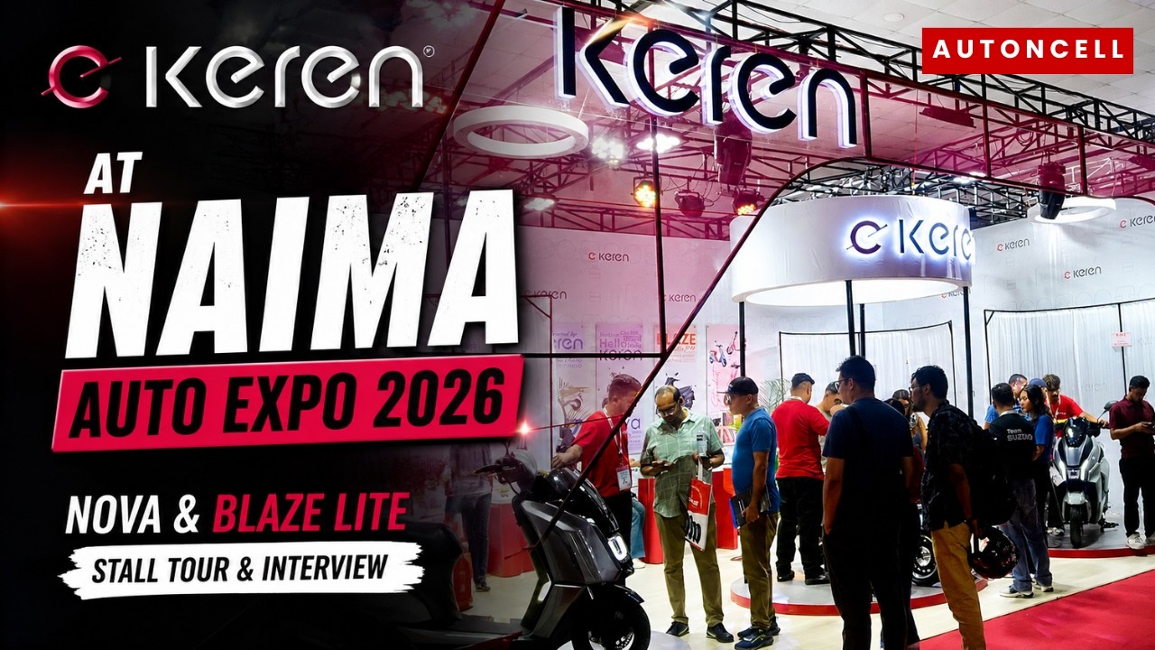 Keren at NAIMA Auto Expo 2026 | Nova & Blaze Lite | Interview & Walkaround