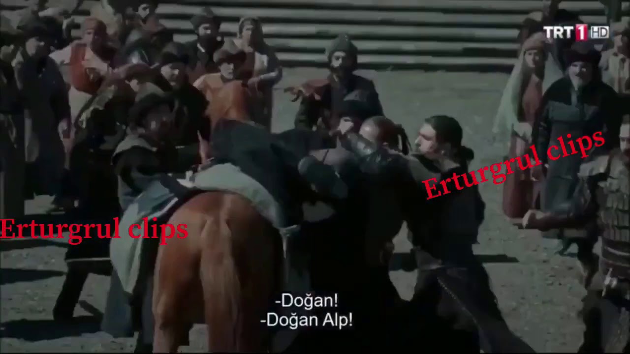 Resurrection Erturgrul Dogan alp death scene (English subtitles)