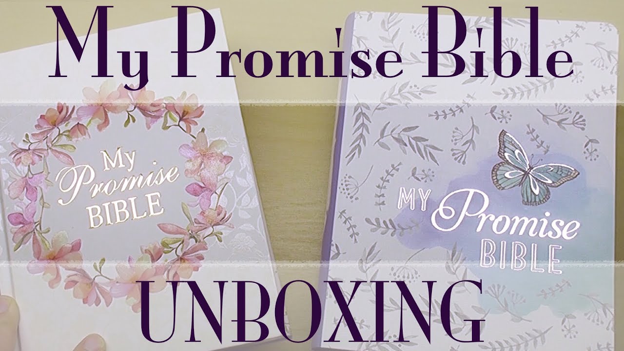 (CLOSED) KJV Journaling Bible Unboxing: My Promise Bible