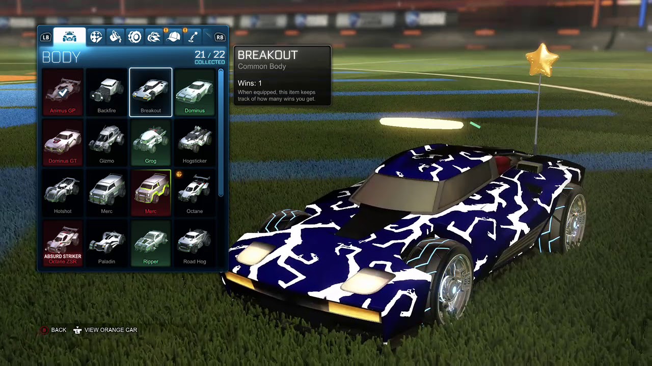 Rocket League - Twisted Tree Decal