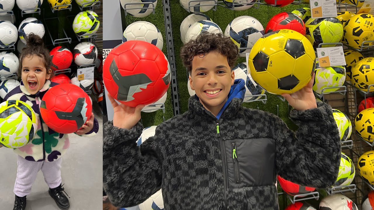 VLOG : L&rsquo;&eacute;quipement de foot pour Sami
