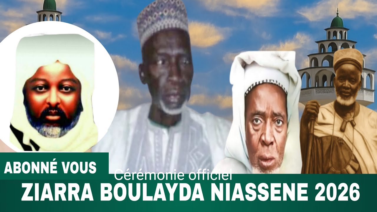 🔴 En direct Cérémonie officiel Ziarra Boulayda Niassène 2026