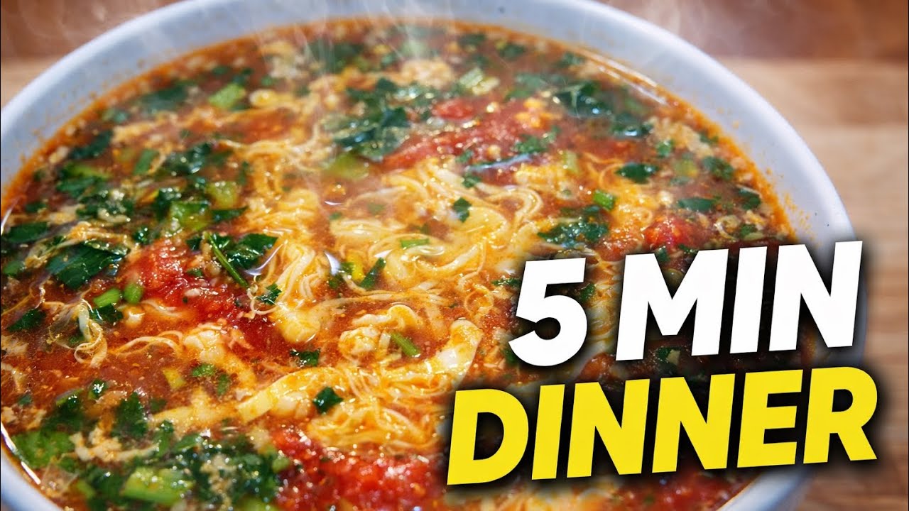 I Didn’t Expect This Simple Tomato Egg Soup to Taste This Good #vietnamesefood