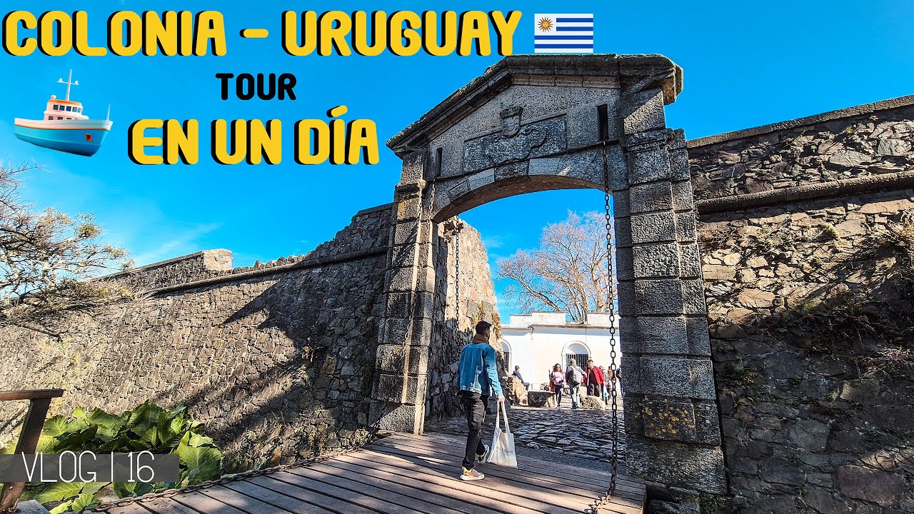 COLONIA del Sacramento en un DÍA: Guía Completa desde Buenos Aires | VLOG 16