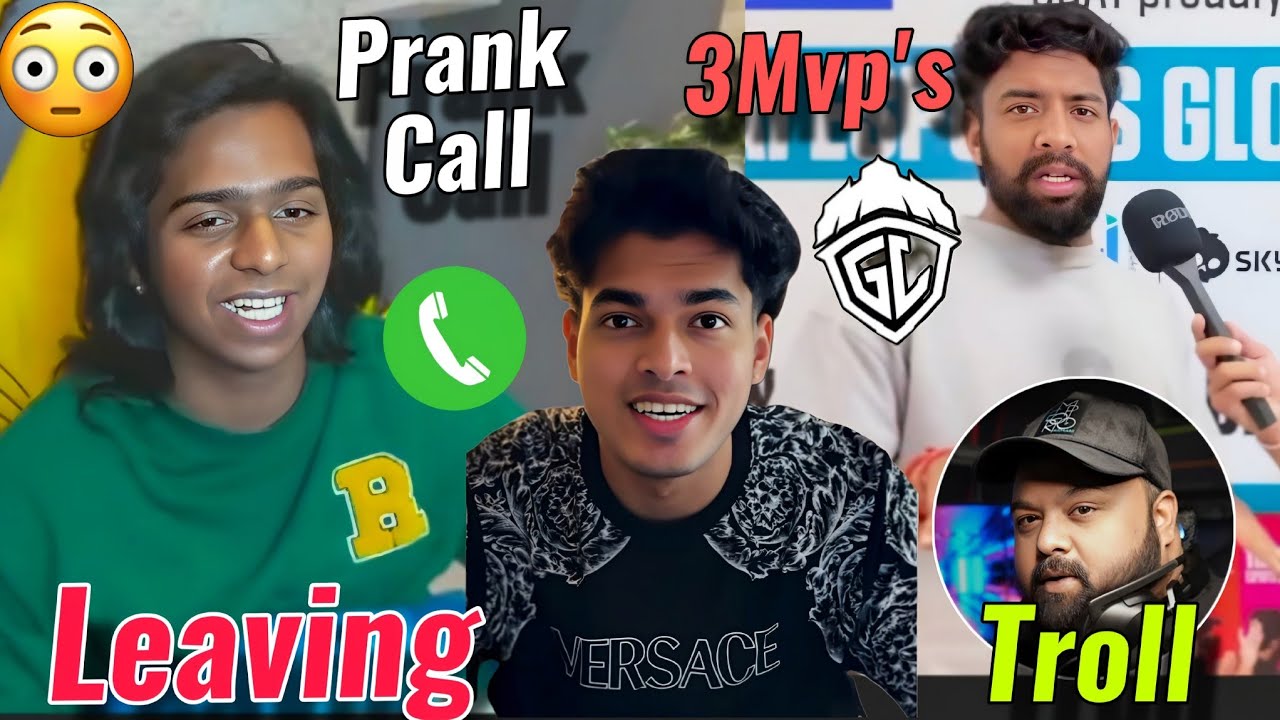 Spower Prank Call Jonathan On Leaving ?😳| Goldy Bhai Troll Spower 😁| Robinsa On Godl 3Mvp's