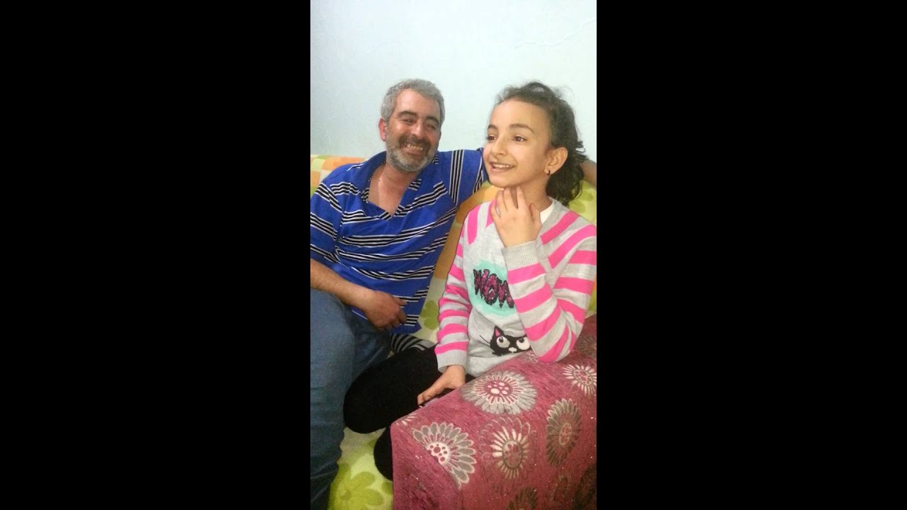 Baba ve kızından harika bir düet...