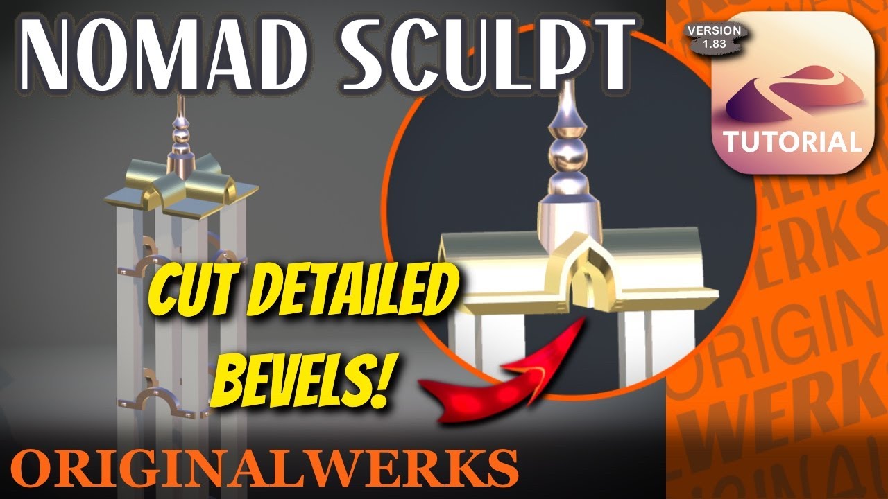 Учебное пособие по Nomad Sculpt: быстрое вырезание подробных скосов!