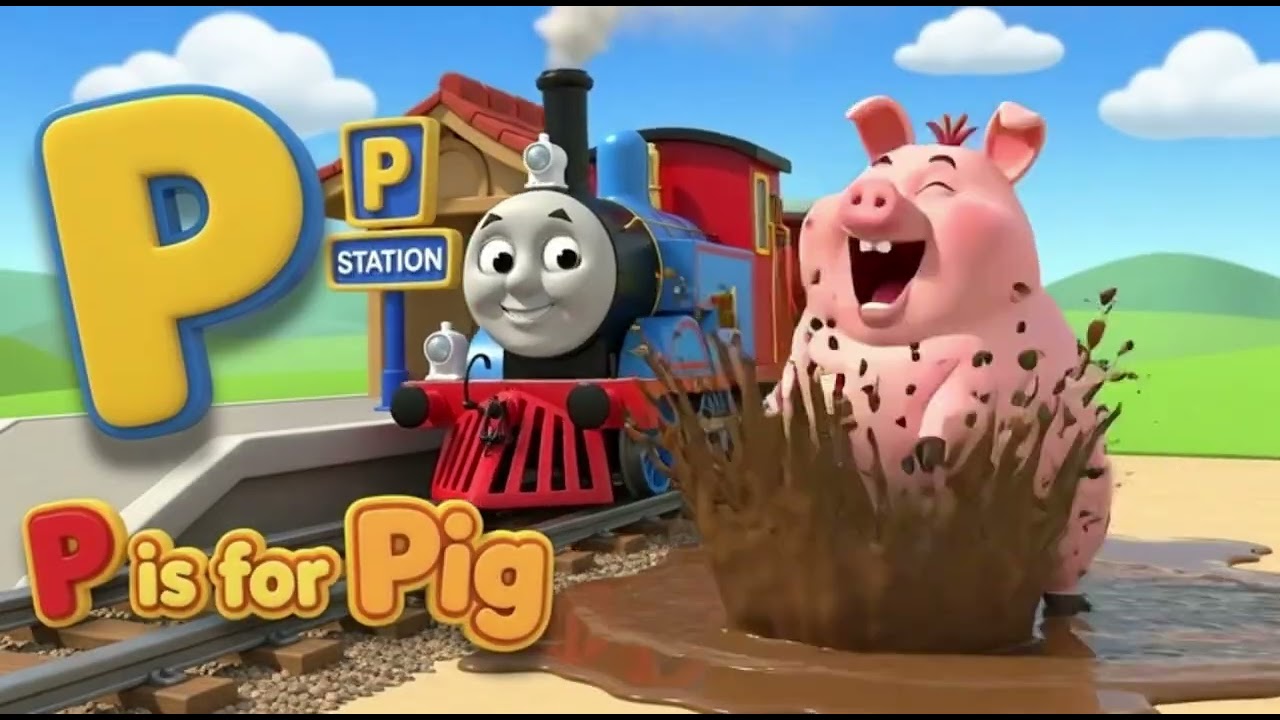 Alphabet Train Adventure Song A–Z 🎶 2