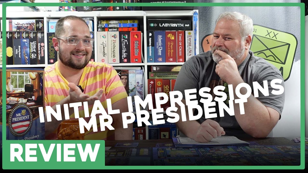 Первые впечатления | Господин президент | GMT Games | Помощь игрокам