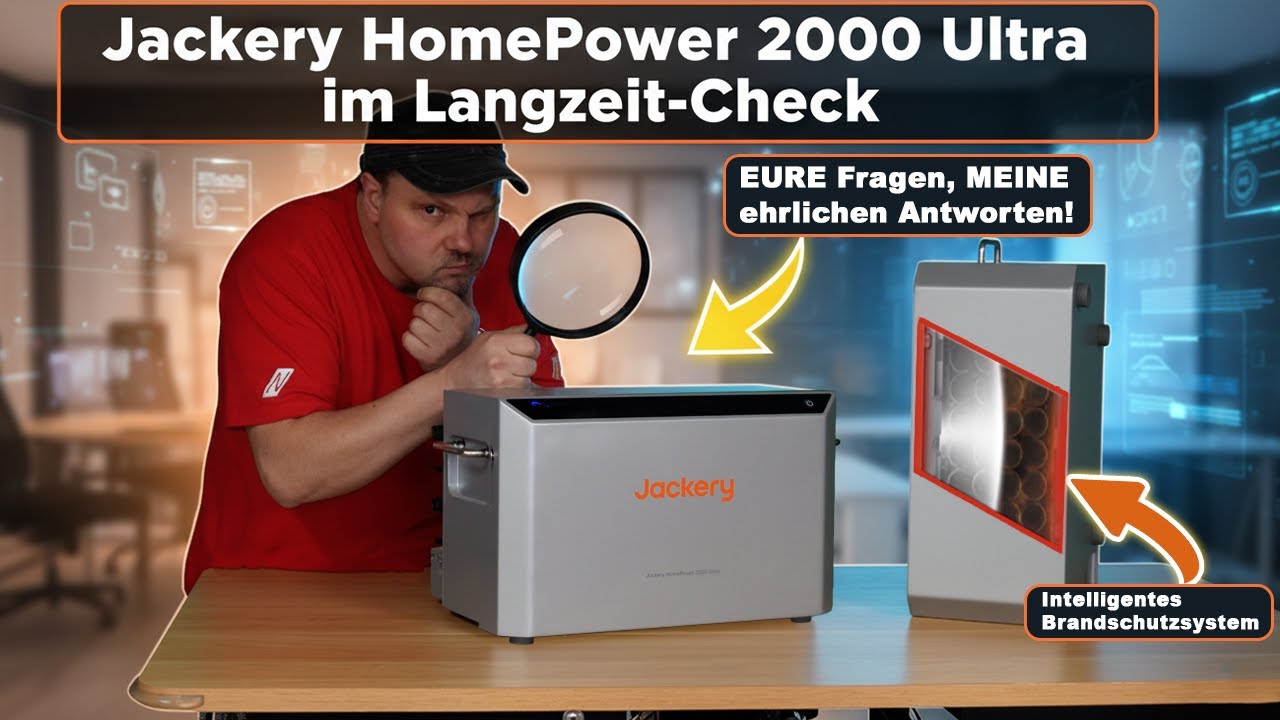 Jackery HomePower 2000 Ultra im Langzeit-Check: EURE Fragen, MEINE ehrlichen Antworten![BlackFriday]
