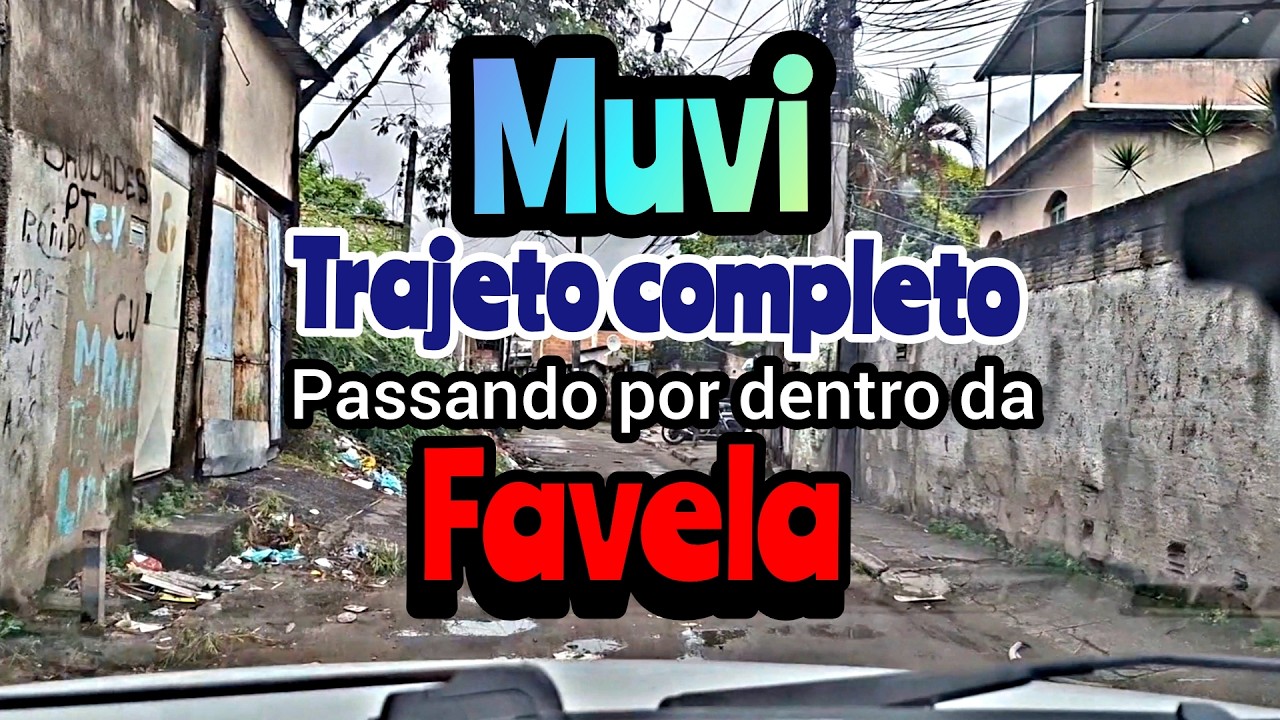 MUVI de Guaxindiba a Neves. Trajeto completo 