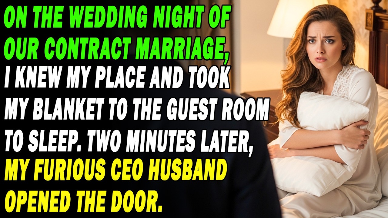 On The Wedding Night Of Our Contract Marriage, I Knew My Place And Took My Blanket To The Guest Room