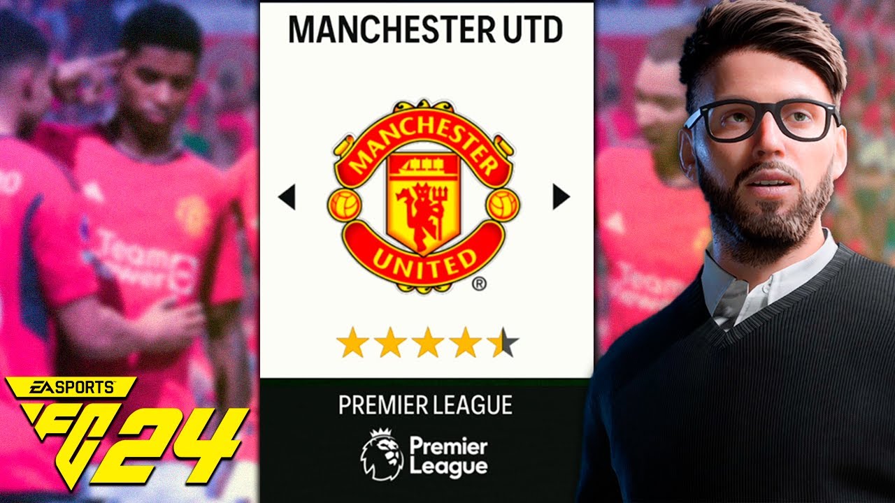 EU ASSUMI O MANCHESTER UNITED... no EA FC 24