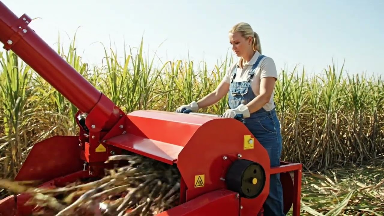 DIY Cutting Sugarcane Girls