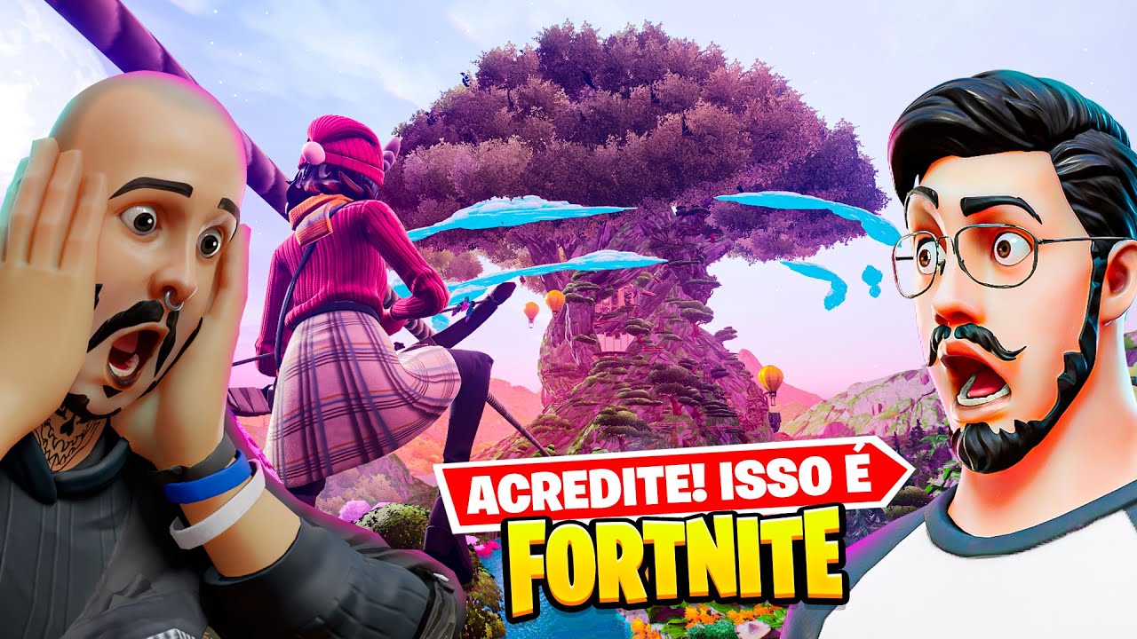 JOGAMOS UM MAPA EXTRAORDINÁRIO DE FORTNITE!