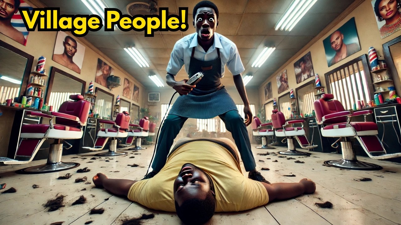 He Had The Best Barbing Salon In The Neighborhood Until This Shocking Thing Happened. #africantales