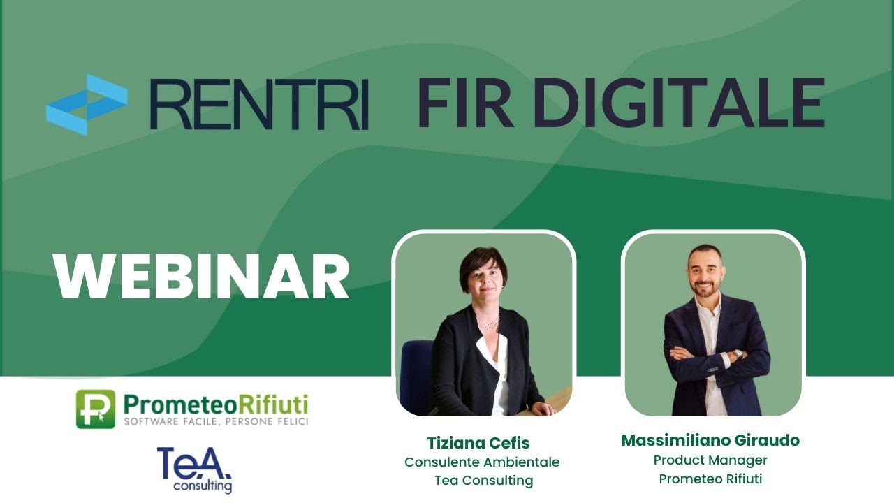 2° Webinar RENTRI FIR Digitale | 29.10.2025