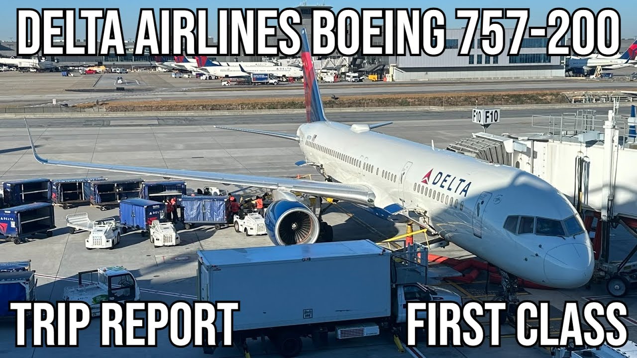 [TRIP REPORT] Delta Airlines Boeing 757-200 (FIRST CLASS) Minneapolis (MSP) - Atlanta (ATL)