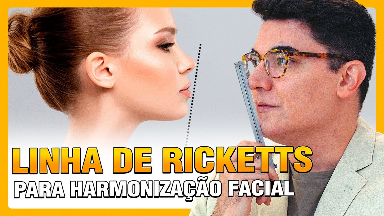 LINHA DE RICKETTS para harmonização facial