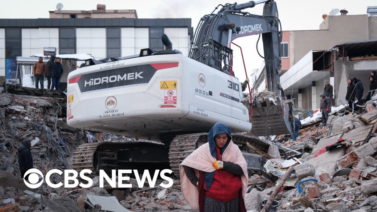 Earthquake survivors in Turkey, Syria immediately need shelter, supplies, aid official says