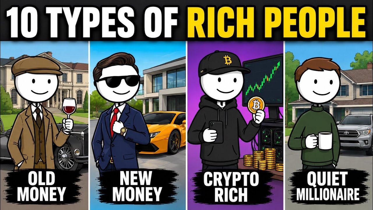 Every Type of Rich Person explained in 6 minutes