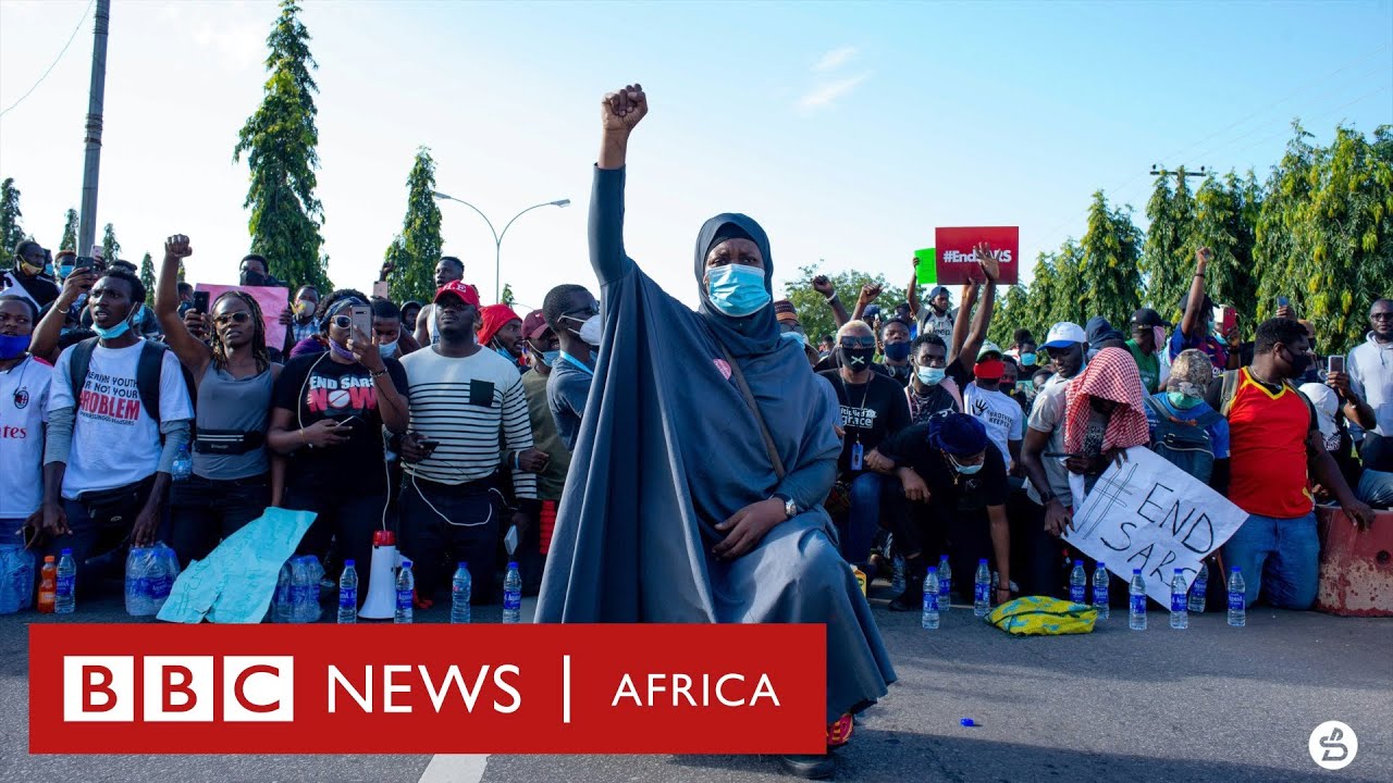 Aisha Yesufu: '#EndSARS is a fight for the next generation of Nigerians'  - BBC Africa