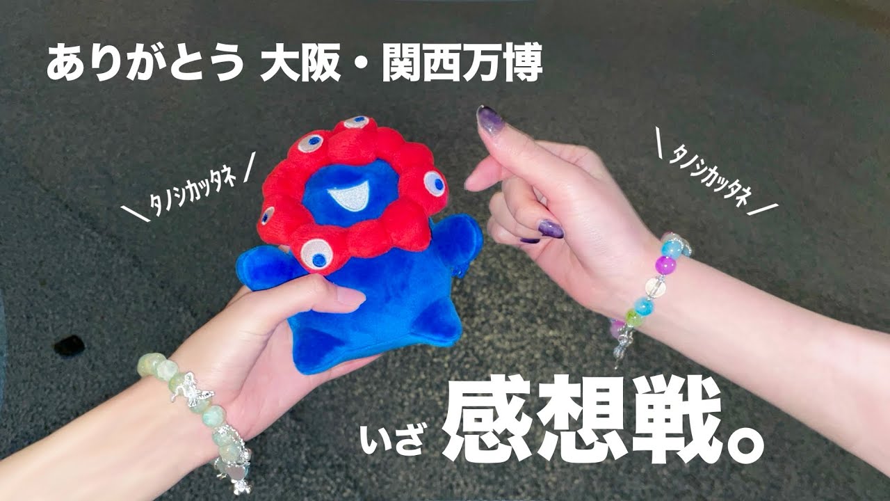 【Vlog】社会人1年目の私が見た大阪万博☀️2025年を振り返る🕊