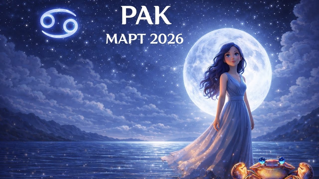 РАК ♋. Астрологический прогноз на Март 2026. Транзиты и Основные сферы жизни. 