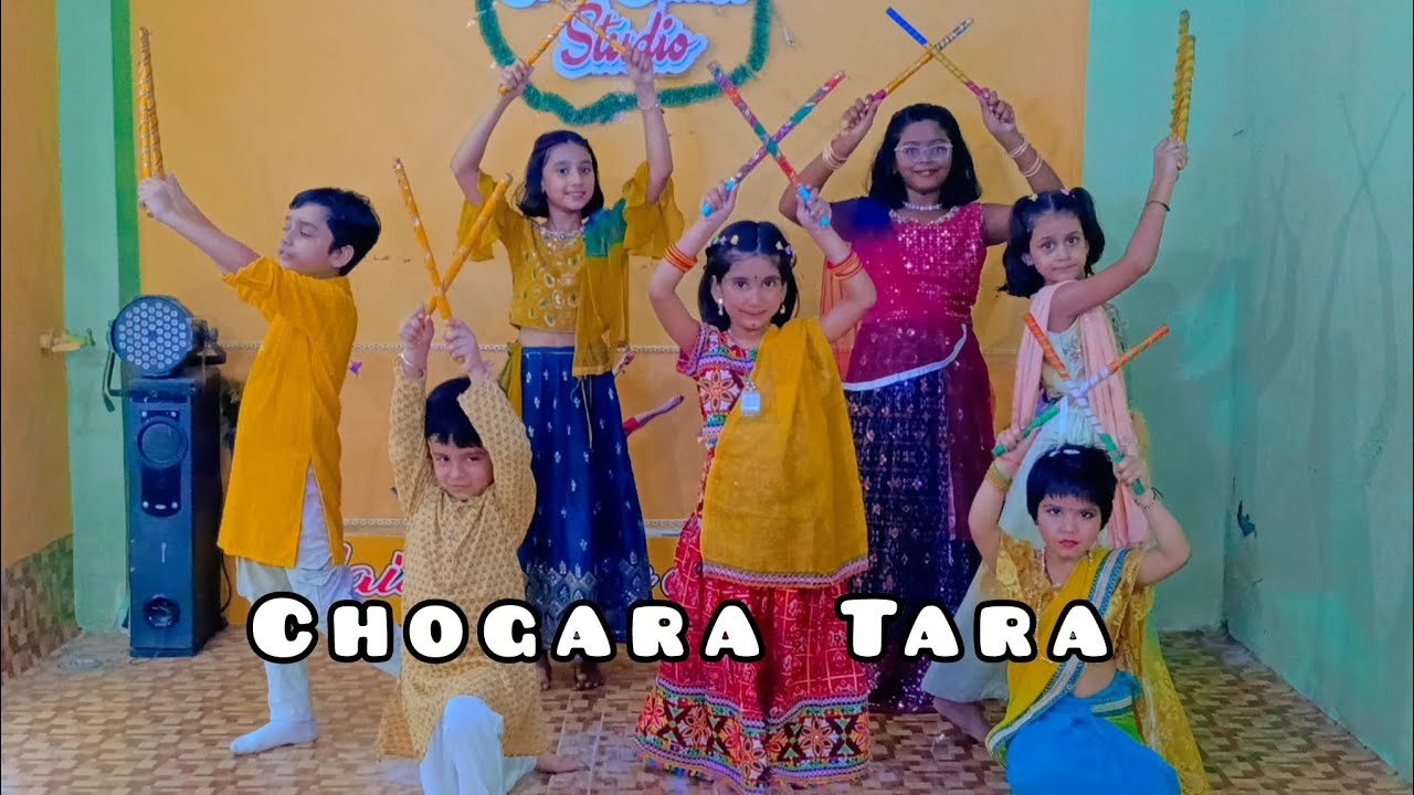 Chogara tara dance | loveyatri | kids batch| Toddlers| #dance #dandiya 