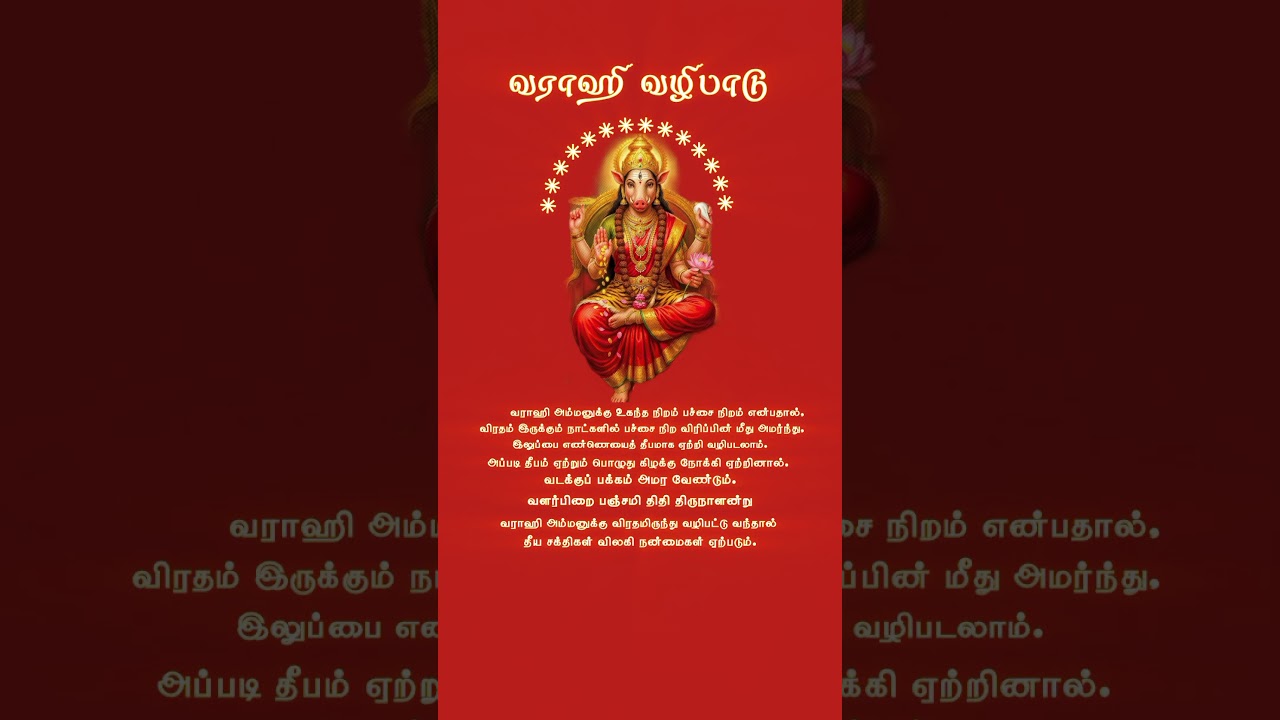 Varahi amman #varahi #religion #devotional #varahi_vastu #god #varahidevi #astrology #shorts