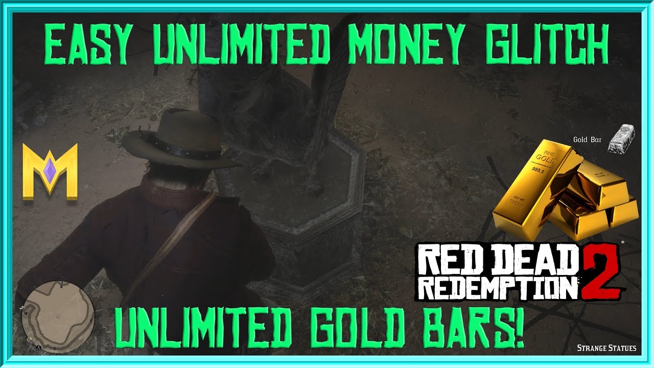 RDR2 *EASY* 🤑 Unlimited Money Glitch - Unlimited Gold Bar Glitch - Gold Bar Duplication AFTER PATCH