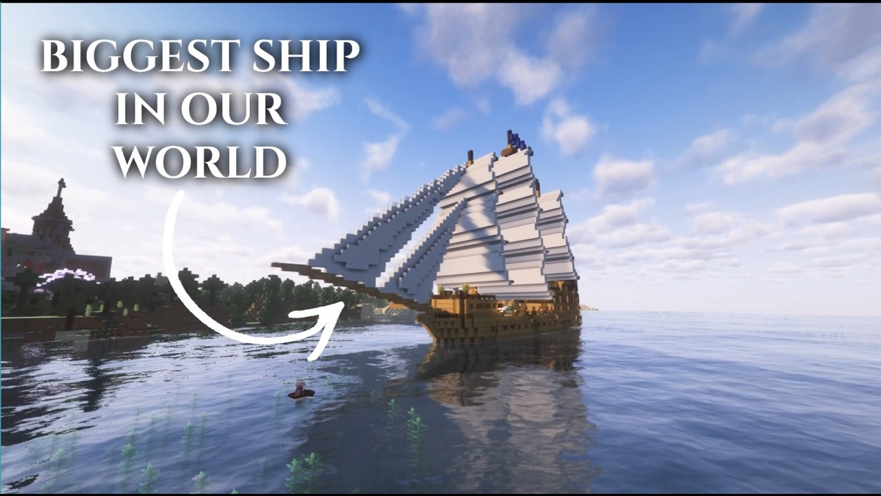 Minecraft Ship Tour (no commentary)