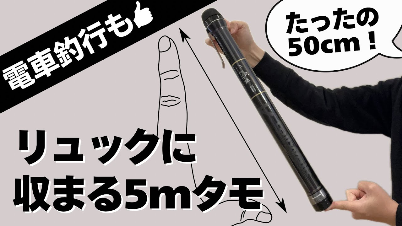 超コンパクトなタモを買ったら想像以上の満足度だった！【釣具】