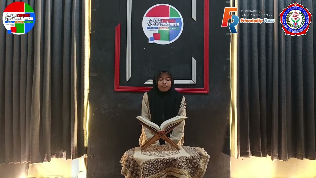 KANAYA PUTRI R MTS AL ISLAMIYAH JUARA 1 KATEGORI LOMBA MTQ OLIMPIADE SMA YAPERA FRIENDSHIP RACE 6.0