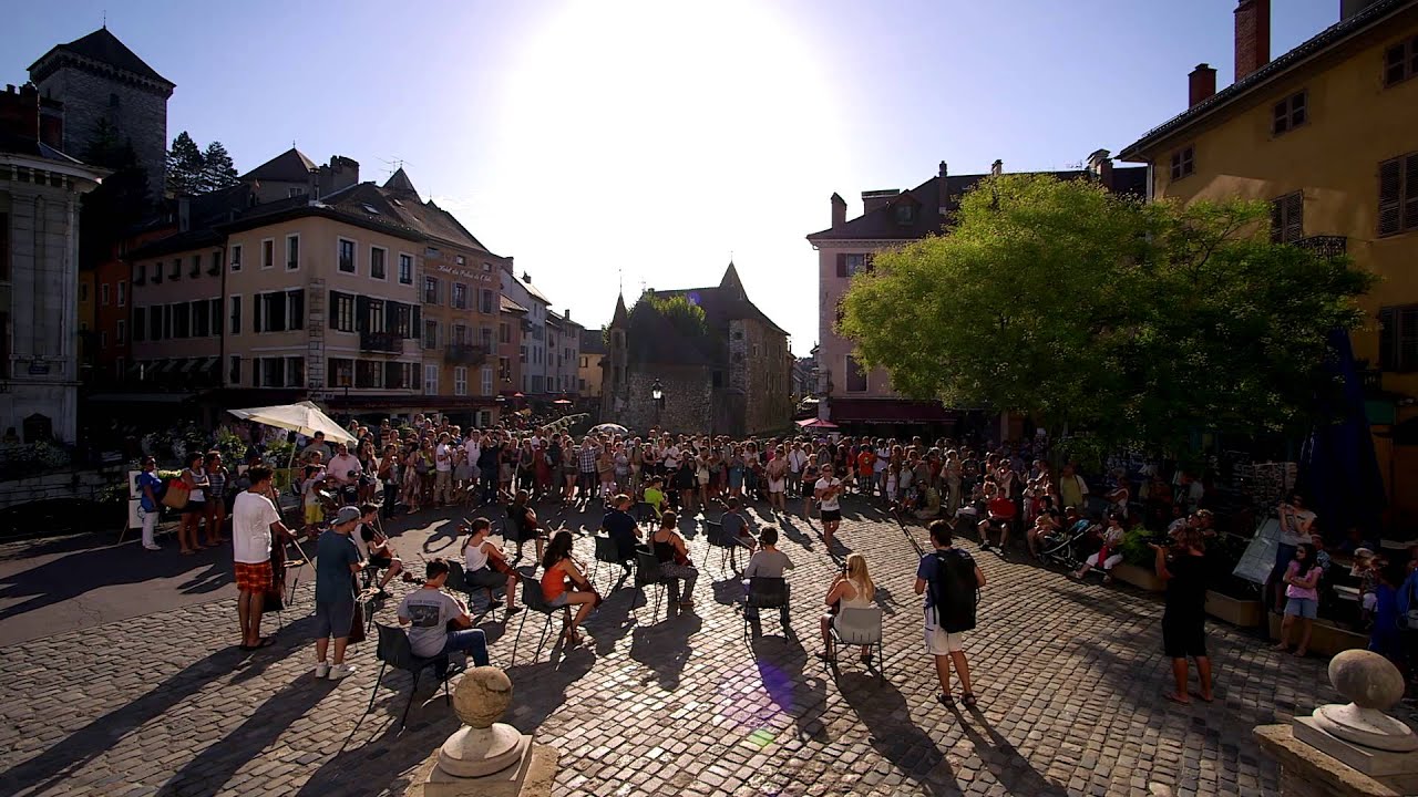 Annecy Classic Festival  flashmob 2013