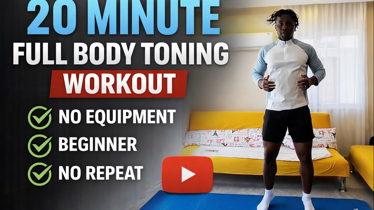 20 MIN FULL BODY BURN 🔥 | No Equipment Fat Loss Workout | Sweat, Sculpt & Feel Amazing
